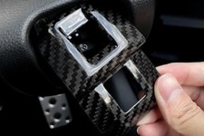 Interior Boot Button Trim Genuine Carbon Fibre fits Toyota GR86 Subaru BRZ 22 23