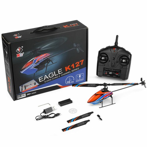 WLtoys K127 2.4G 4CH 6-Aixs Gyro Fixed Height Mini RC Helicopter RTF RC Toys - Picture 13 of 15