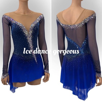 Figure skating gymnastics dress women's dance skirt performance dress