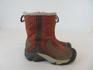 keen red boots