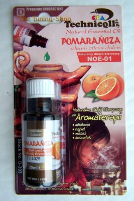 1 x 20 ml Orangenduft Duft natürliches ätherisches Öl für die Aromatherapie 