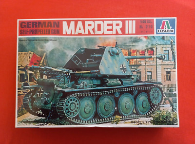 1/35 Italeri 210, German Self-Propelled Gun MARDER III