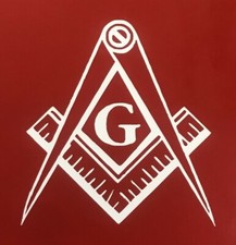 Masonic Car Truck Tail Light Decal Set MM-LD 