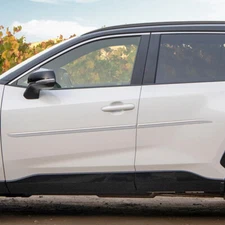 For: Toyota RAV4 2019-2025 Painted Body Side Moldings #FE7-RAV4-19