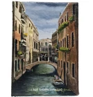 Alvey Jones Miniature CANAL IN VENICE Oil on Canvas Painting Signed