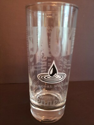JACK DANIELS Highball Glass Old No 7 Tennessee Whiskey Etched Glass Tall NEW