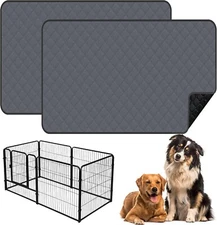 Washable Pee Pads for Dog 36''x 41'' Reusable Puppy Pads Super 2 Pack