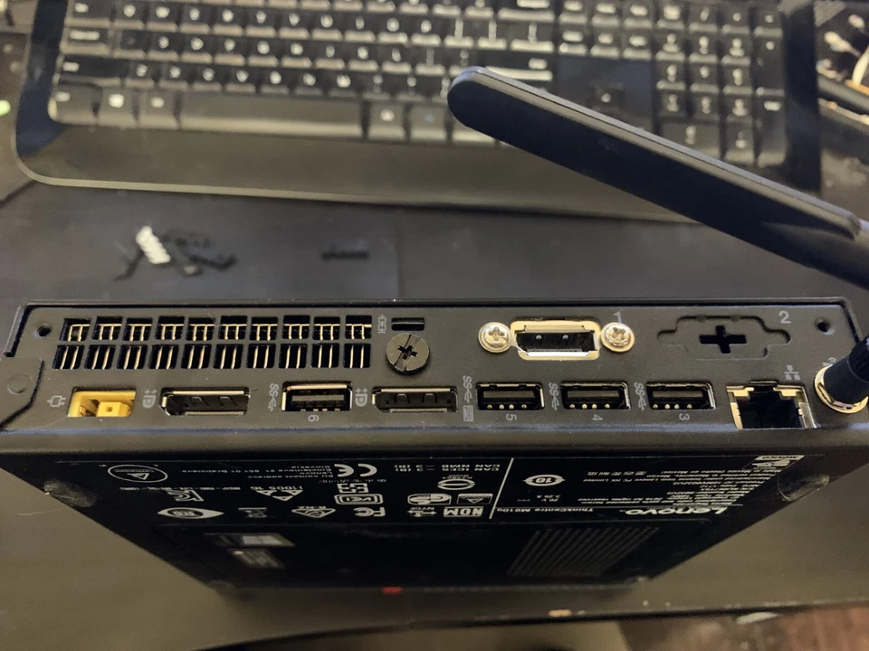 Lenovo Tiny with Intel i5 desktop, 8Gb RAM and 250Gb SSD - Image 3 of 4