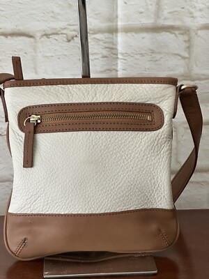 Talbots Womens Handbag Crossbody Handbag Leather Trim