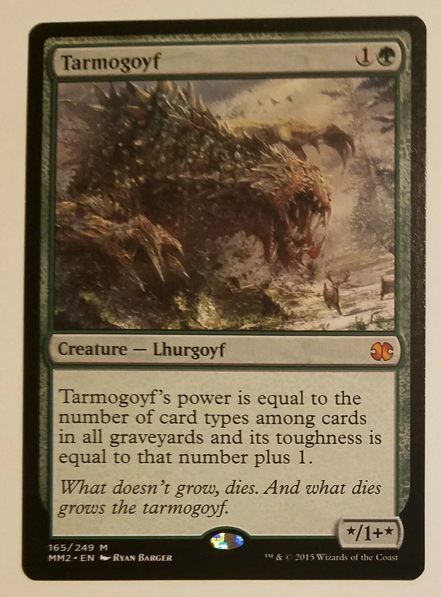  Magic The Gathering - Tarmogoyf (165/249) - Modern Masters 2015  - Foil : Toys & Games