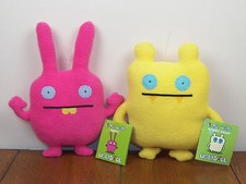 Uglydolls Wippy AND Nandy Bear 8" Little Uglys Plush Stuffed Dolls  BRAND NEW 