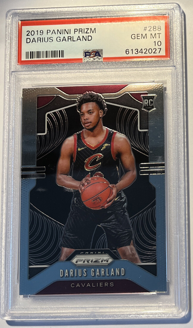 2019 Panini Prizm Darius Garland Rookie Card RC #288 PSA 10 Gem