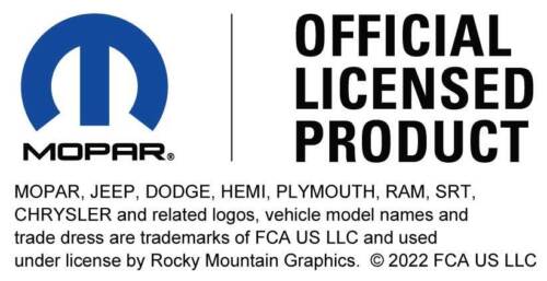 2019-2025 Ram 1500 Rebel Dash Inlay Rebel Emblem Decal - Vinyl Sticker Dodge - Foto 4 di 4