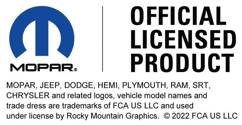 Gráficos Ram Trx Hood con producto con licencia Trx Mopar 2 piezas pegatinas de vinilo Foto 4 de 4