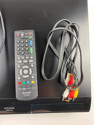 Sharp Aquos Blu-Ray Disc BD Player BD-HP21 Bluray, DVD w/ Remote! *WORKS*