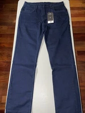 The Perfect Jean Men's Slim Thick Jeans Submarine Black Size 34x38