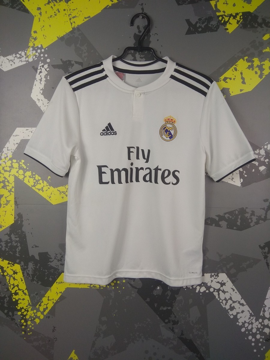 Real Madrid Jersey Home Football Soccer Shirt 2018 2019 Adidas