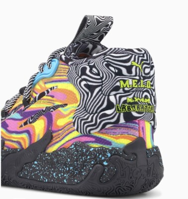 Puma Lamelo Ball x Dexters Laboratory Lab GS Black Pink Melo MB.03