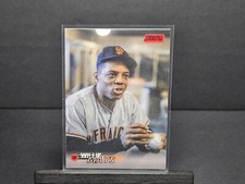 2023 Topps Stadium Club WILLIE MAYS RED FOIL #10 San Francisco Giants