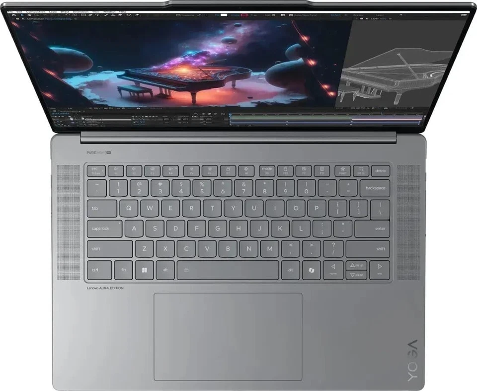Lenovo Yoga Slim 7i Aura Edition 15.3" 2.8K Touch Ultra 7 256V 16GB 1TB w11P 2Yr - Image 4 of 4
