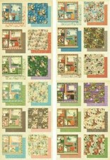 Graphic 45 Children's Hour Calendar Holidays Seasons 8 x 8 Cardstock PICK Month
