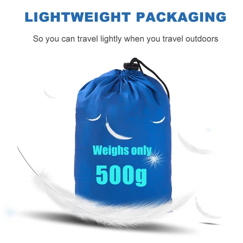 Tragbare Hängematte mit Moskitonetz 660 Pfund Kapazität 2 Personen Hängematte Hängebett - Bild 34 von 38