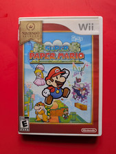 Nintendo Wii Super Paper Mario Game - Selects Edition Complete With Manual Disc