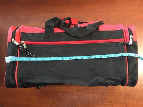 1 Dozen Duffle Multi-Color Bags Travel Size Sports Gym Bag 20" Wholesale Bulk - Picture 2 of 7