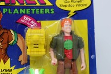 Captain Planet Wheeler Planeteer with Eco Commands Tiger Toys 1991 MOC