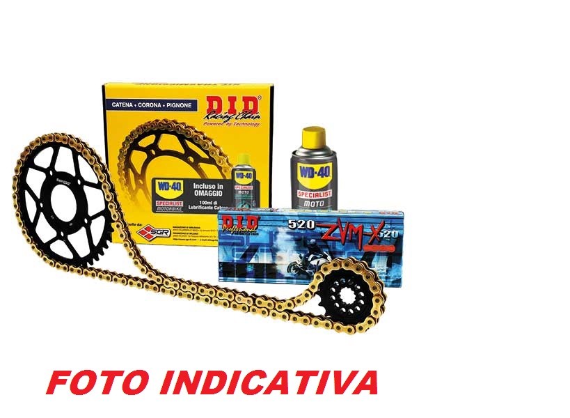 DID Chain Transmission Kit Sprocket BMW F 650 GS-Dakar 2001 2007