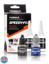 Visbella 7 Seconds Fix Instant Glue with Filler Powder for Metal & Plastic