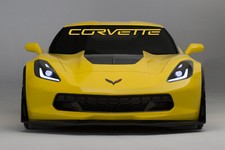 Corvette Windshield Vinyl Decal Banner Fits Chevy Corvette C7 Corvette Windshield Vinyl Decal Banner Fits Chevy Corvette C7