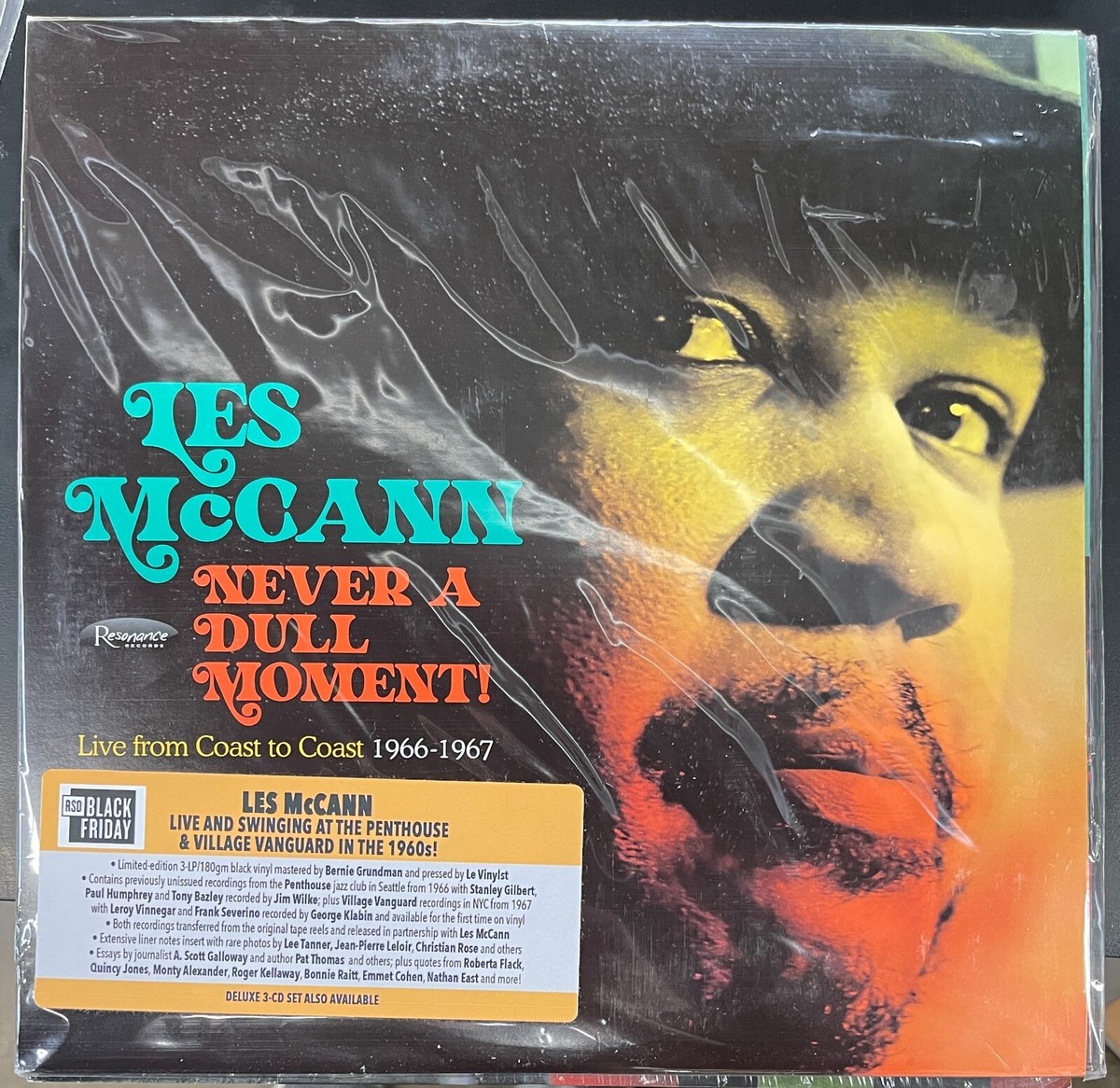 洋楽 Les Mccann Never A Dull Moment! Live 3LP Les McCann Never A Dull Moment Live 1966-1967 3x LP NEW 180g