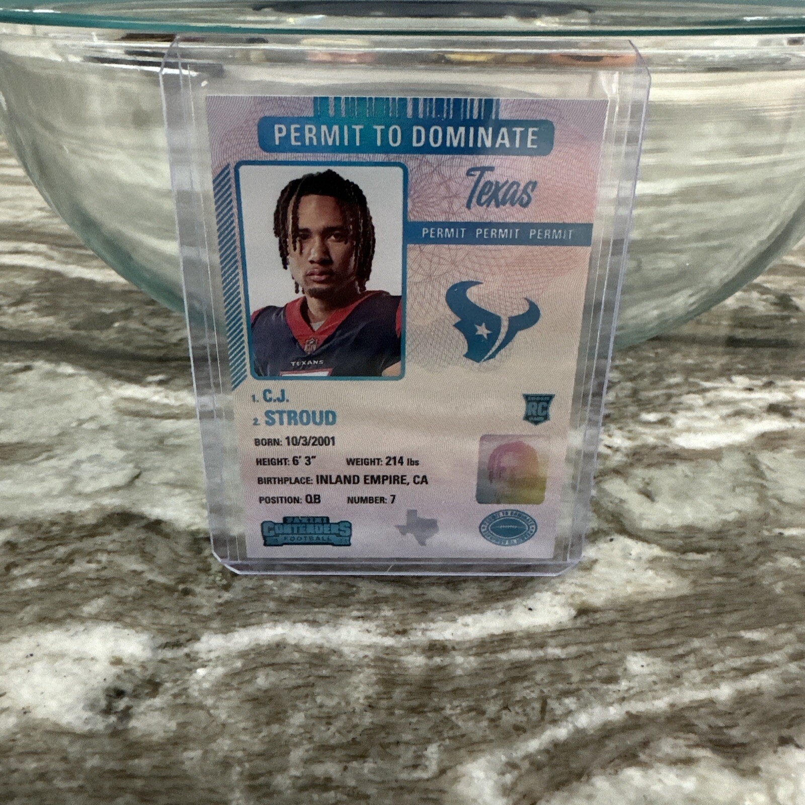 2023 Panini Contenders - Permit to Dominate #4 C.J. Stroud (RC)