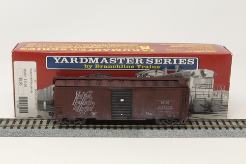 HO Branchline 40' AAR Boxcar New Haven NH 31198 Weathered Detailed RTR
