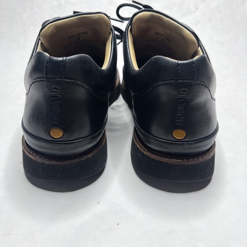 Samuel Hubbard DressFast Dress Sneaker Nero Pelle Casual Cap Toe Uomo Taglia 9,5 - Foto 7 di 12