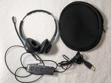 Jabra BIZ 2400 Duo USB Headband Headset - Black