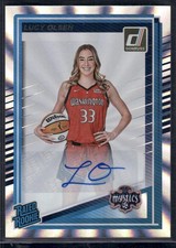 2025 Donruss WNBA Lucy Olsen RR Laser Auto