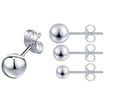 Medizinische Ohrstecker Edelstahl Ohrringe Set Damen Modeschmuck Gesundheits