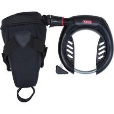 Abus Pro Shield 5950 NR Fahrrad-Rahmenschloss & 6KS85 Kette & ST5950 Tasche