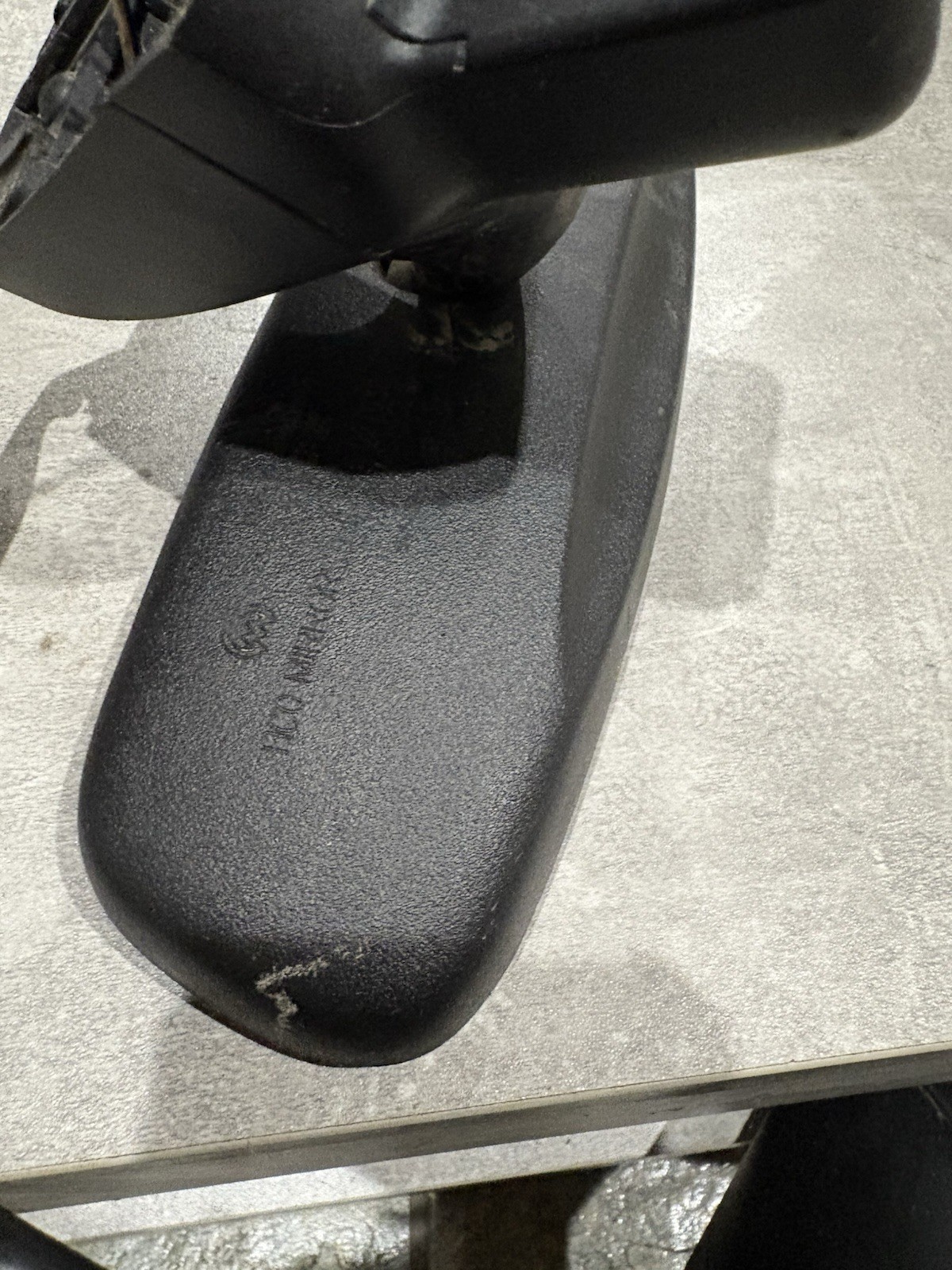 2008-2015 MASERATI GRANTURISMO TOP UPPER ROOF INTERIOR REAR VIEW MIRROR BLACK