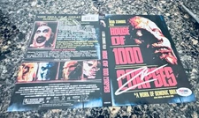 Rob Zombie Autographed Signed House Of 1000 Corpses DVD Cover Only PSA/DNA