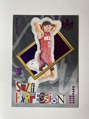 2024-25 Panini Court Kings NBA Pink Self Expression Reed Sheppard Rockets RC /99
