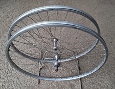 Coppia Ruote 26" Bici Corsa Vintage - Cerchi NISI - Mozzo Campagnolo - 36 Raggi