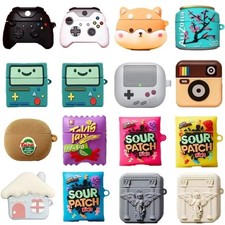 Cartoon Sugar Bubble Gum Case For AirPods 4 Pro 2 3 Cute Hedgehog Earphone Cover