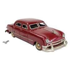 Very Rare 1950's U.S. Zone German S G Tin Wind-Up Clockwork Car