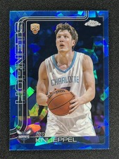 2025-26 Topps Chrome Kon Knueppel #254 Sapphire Refractor Rookie RC Hornets