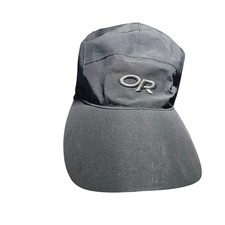 Outdoor Research Gore-Tex Waterproof Cap Black Adjustable Hat 243500 Mens Medium