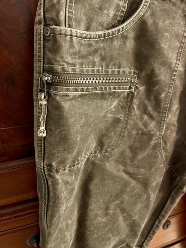 Men’s KUHL Vintage (The Law??) Rugged Pants, 36 - Picture 3 of 9