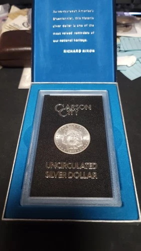 1883-CC Morgan Silver Dollar $ GSA Carson City Box -No COA Choice BU